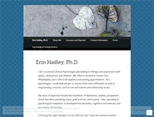 Tablet Screenshot of drerinhadley.com